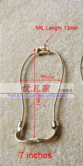 2 قطعة مصباح معدني ذهبي/كروم اللون، مجموعة حامل قيثارة نهائية ومصباح، لتحديث مصابيح الطاولة والأرضية #3