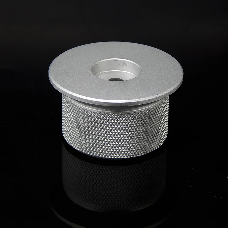 Hifiเครื่องขยายเสียงลำโพงอลูมิเนียมปริมาณลูกบิด1Pcsเส้นผ่านศูนย์กลาง50มม.ความสูง28มม.เครื่องขยายเสียงลูกบิดPotentiometer