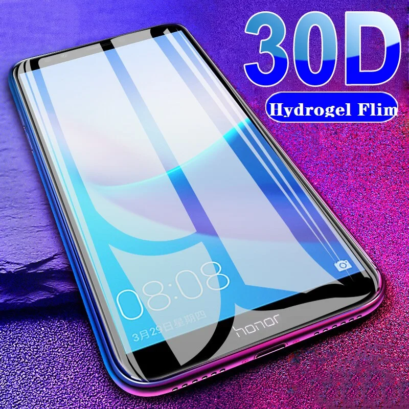 Hydrogel Film For Huawei P30 P40 Lite P20 P Smart 2019 Screen Protector Protective Film on Mate Honor 30 20 10 Lite 8X 9X