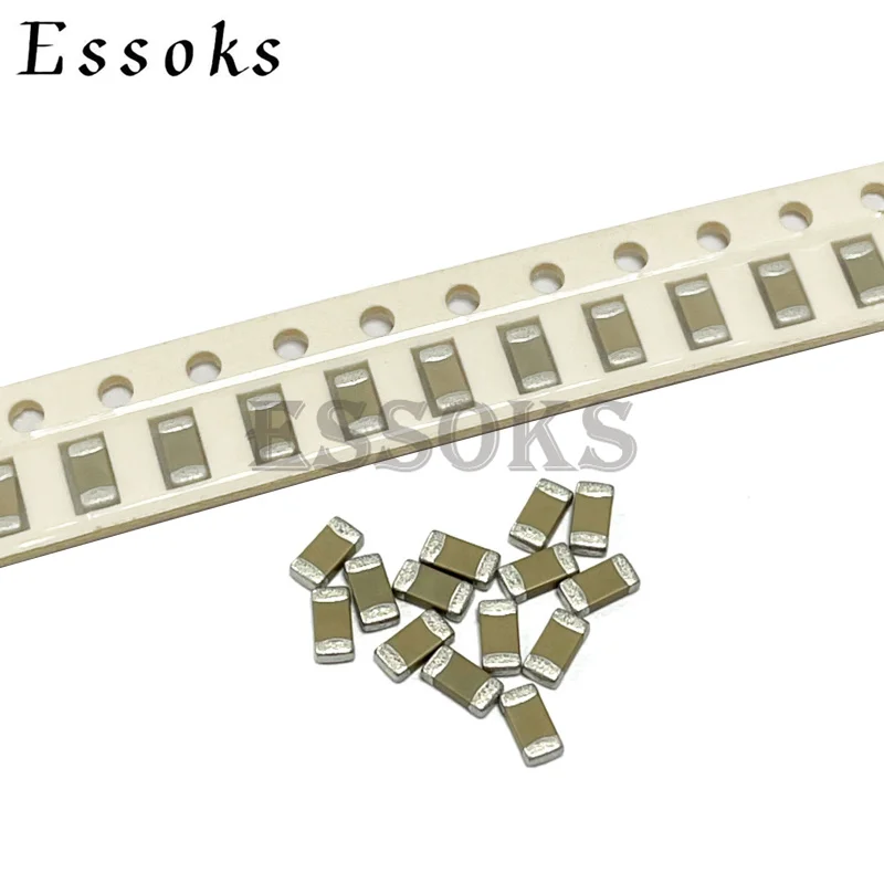 100pcs 1206 SMD Chip Multilayer Ceramic Capacitor 0.5pF - 100uF 10pF 100pF 1nF 10nF 15nF 100nF 0.1uF 1uF 2.2uF 4.7uF 10uF 47uF