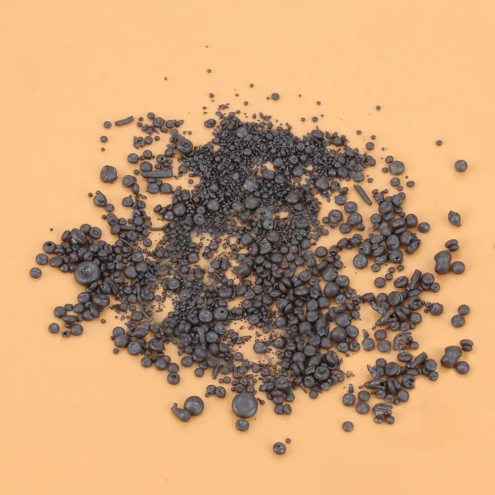 10g / 0.4oz عالية النقاء 99.99% السيلينيوم كتل 9.99% Se عناصر معدنية صغيرة كتل التجاري عينة حقيبة التعبئة عالية النقاء