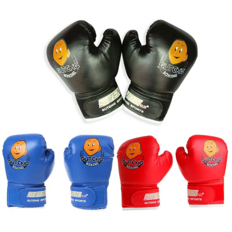 

Children Cartoon Punching Bag Sparring Boxing Gloves Training Fight Age 3-12