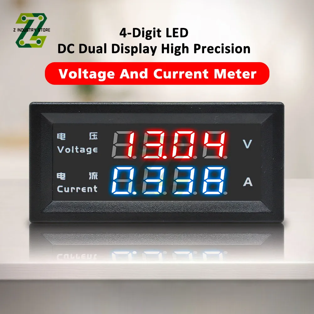 M4430 0-200V/10A Digital Voltmeter Ammeter 0.28\'\' LED Display Voltage Regulator Volt AMP Meter Tester Voltage Regulator