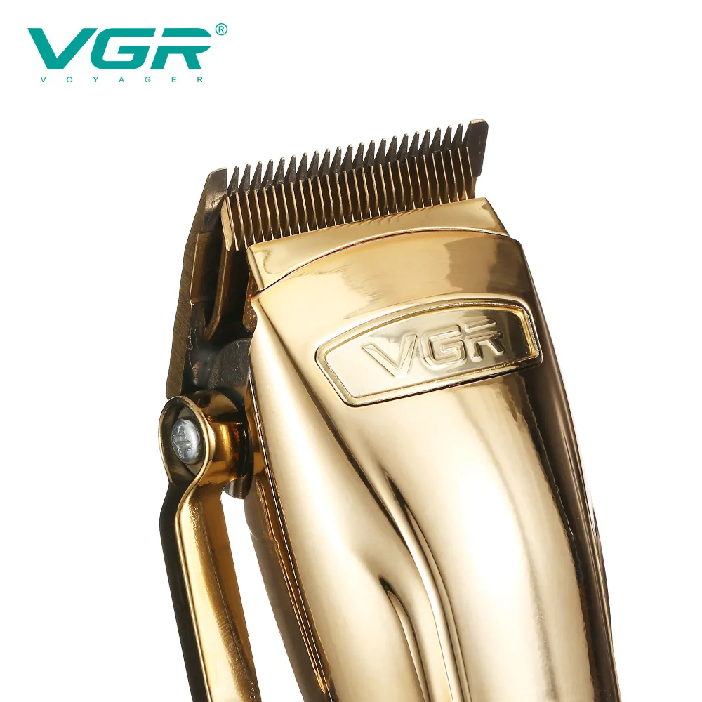 VGR Professional Hair Clipper Personal Care Barber Hair Trimmer For Men Shaver LCD Rechargeable Electric Clippers Hair Salon