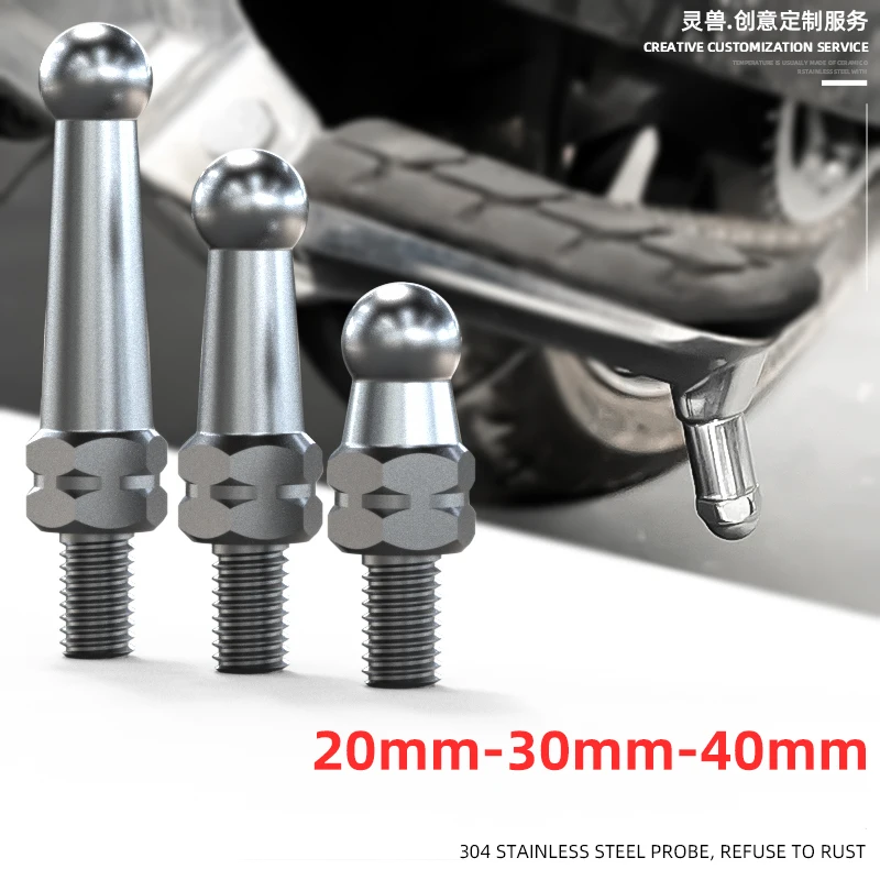 Spirit Beast motorcycle Universal 6MM Pedal Limit Bolt Pedal Ground Nail Screws Accessories For Honda Kawasaki Suzuki Yamaha BMW