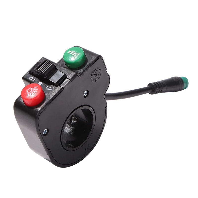 

Electric Scooter Waterproof Handlebar Headlight Horn Turn Signal Switch for KUGOO M4/PRO Electric Scooter Accessories