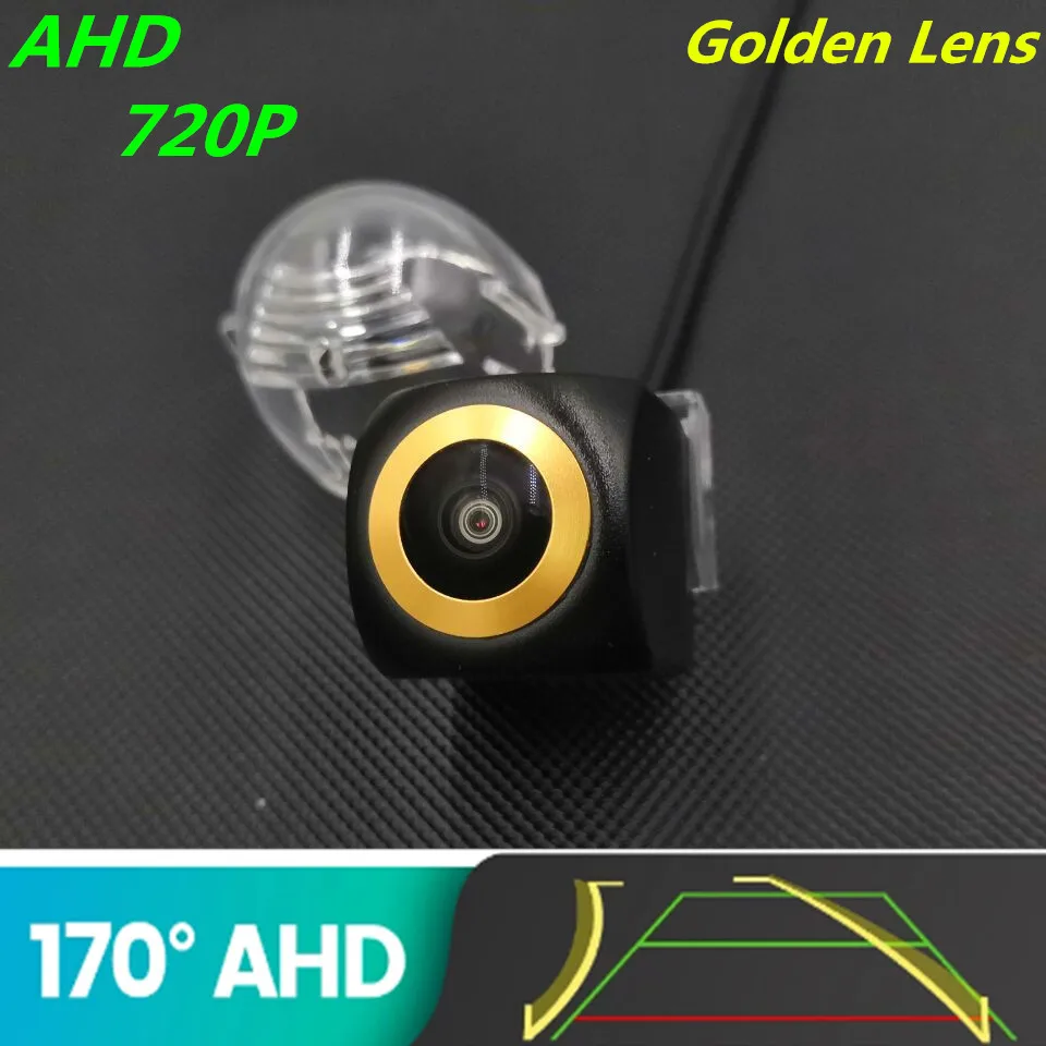 

AHD 720P Golden Lens Trajectory Car Rear View Camera For Suzuki Vitara Grand Vitara 2005~2018 SX4 S-cross Jimny Vehicle Camera