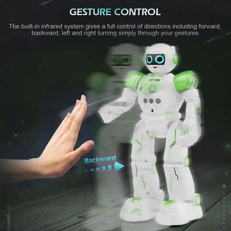 Children's Educational toys Remote Control Robot Touch Sensing Smart Robot Smart Obstacle avoidance Singing Dancing RC Robot Toy