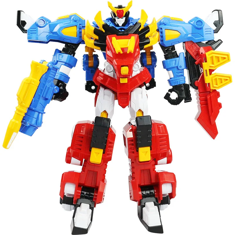 New ABS Mini Force Three Modes Super Dino Power Transformation Robot Toys Action Figures MiniForce X Deformation Dinosaur Toy