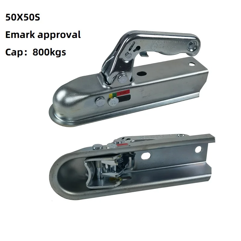 EGO TARIELR TRAILER COUPLER EU STYLE FOR 50MM HITCH BALL  TRAIELR PARTS EMARK APPROVAL