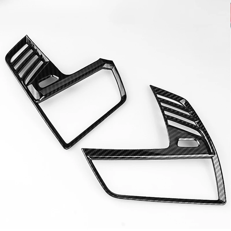 Car Dashboard Vent frame decorazione Body Kit in fibra di carbonio colore Car Styling modifica per BMW G05 G06 G07 accessori