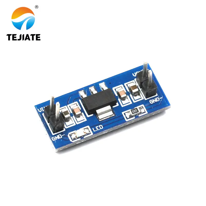 1PCS AMS1117 Lower-voltage Power Module Singlechip Unit 3.3/5V Stabilivolt Power Supply Board