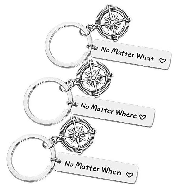 

Long Distance Friendship Keychain Distance Graduation Gifts For Friends Sister No Matter Where What When Best Friends Keychain