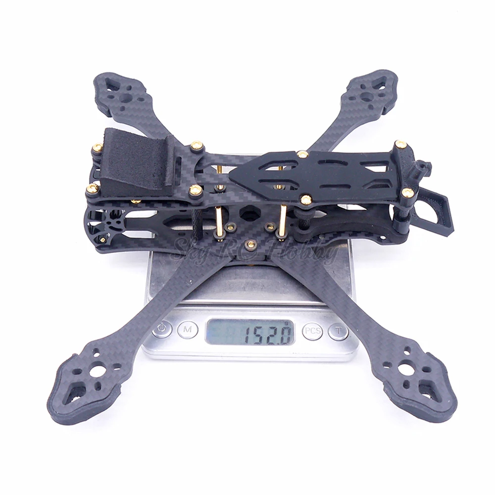 StrechX 5 cali 223mm / 6 cali 258mm / 7 cali 296mm FPV rama z włókna węglowego Quadcopter Kit dla 2205 2306 silnik 20x20m 30.5x30.5mm FC