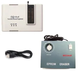 GQ PRG-109 GQ-4X V4 (GQ-4X4) Universal EPROM Programmer + EPROM UV Eraser Works perfect,even with 2732A chips