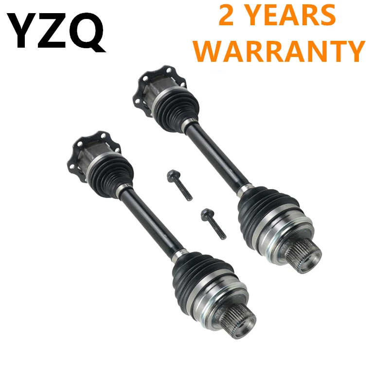 2PCS Engine Front Left+Right Axle Shaft Lifter Shaft Assembly 8R0407271F For Audi Q5 2013-2017 Premium Plus 2.0 L4 8R0407271G