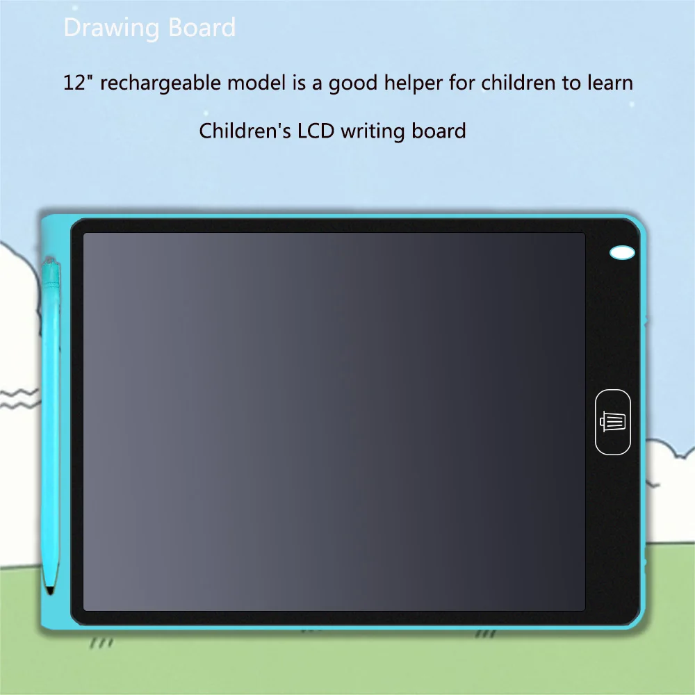 12 "LCD Farbe Schreiben Tablet Digitale Zeichnung Tablet Handschrift Pads Tragbare Elektronische Tablet Bord ultra-dünne Bord