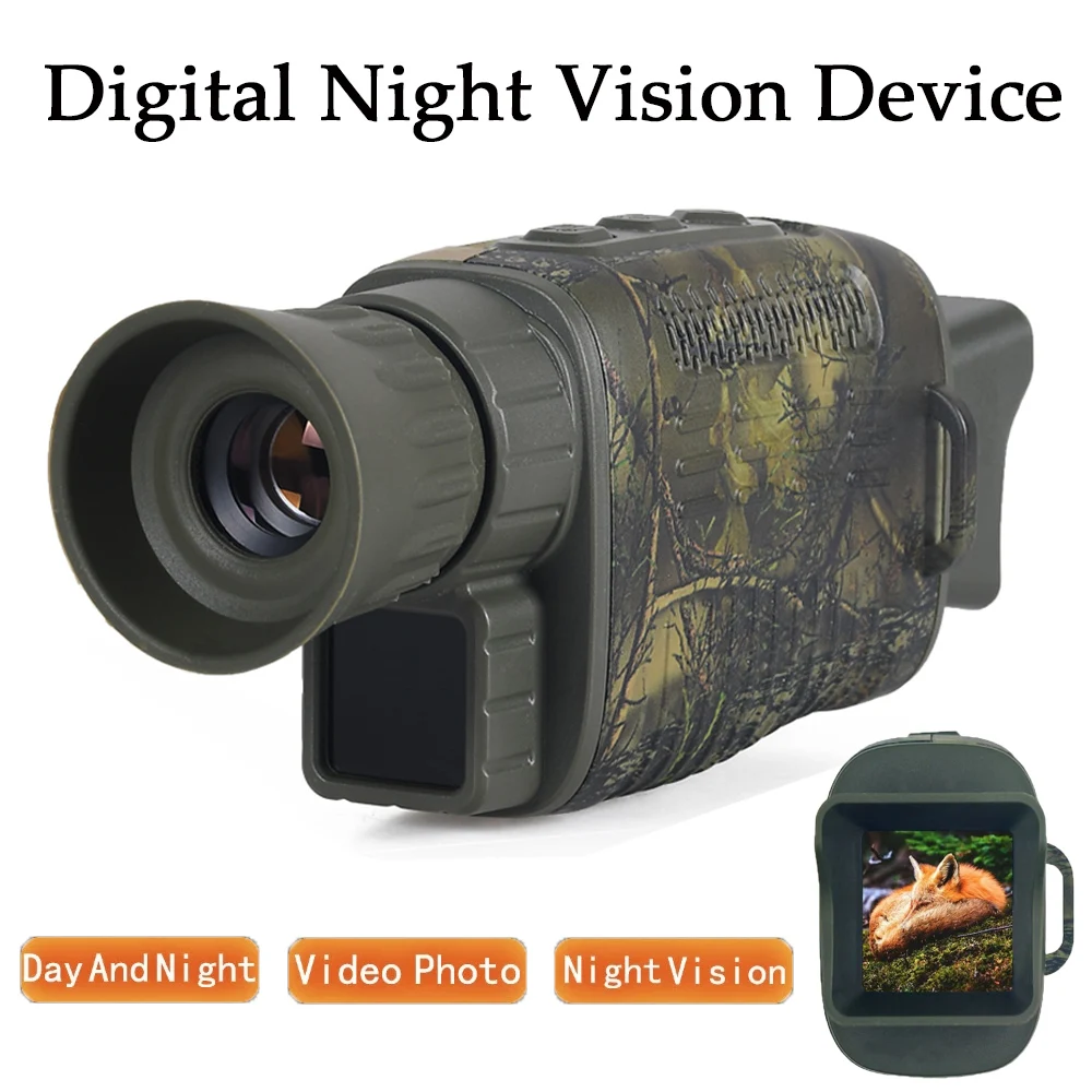 

NV1000 HD Infrared Night Vision Digital Video Camera Optical Telescope For Outdoor Hunting Camping With Day and Night Dual-use