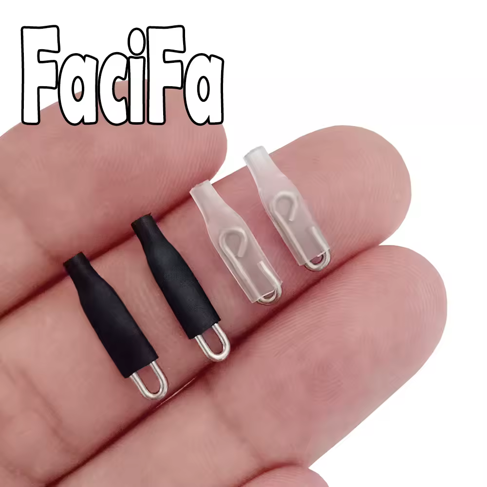20 pcs Safety Lead Snap Engates Rápidos Enganche Rapido Fast Fishing Snaps enchufe rapido Fishing Connector Carp Fishing Hook
