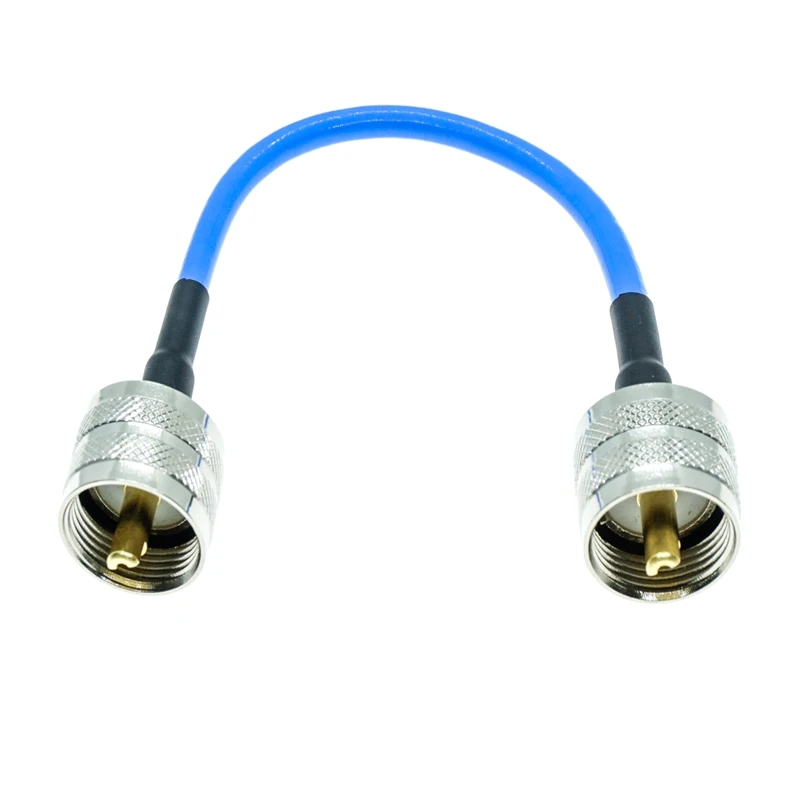 UHF male to UHF male PL259 connector RG402 RG-402 Semi Flexible Coaxial Cable  RG405 .086