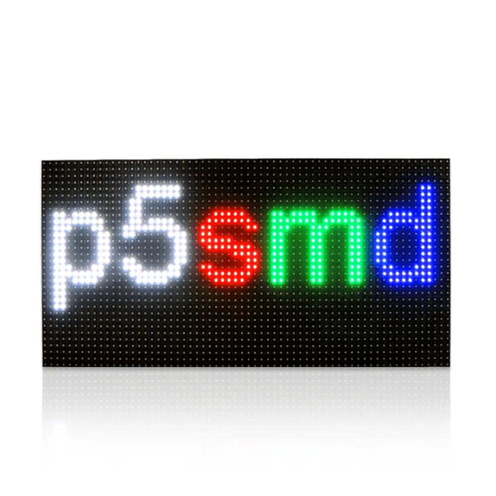

P5 LED Display Module 320 * 160mm 64 * 32 Pixel 1 / 16 Scan Indoor RGB Full Color Video Wall Billboard Unit Board SMD2121