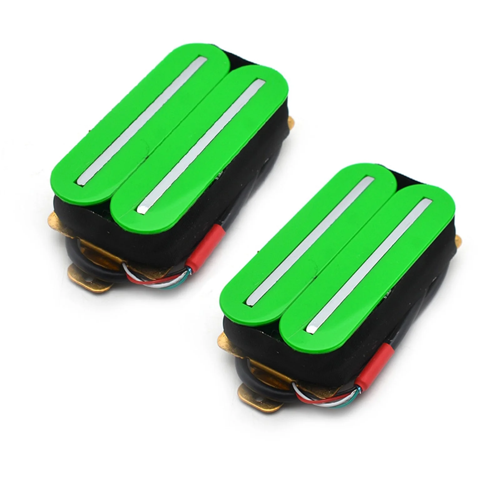 

Electric Guitar Humbucker Dual Coill Dual Track Guitar Bridge Pickup With 57mm Steel Pole Green