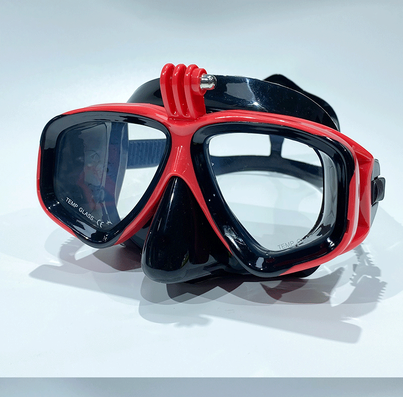 Professionelle Unterwasser-Tauchmaske, Vollständig Trockene Tauchbrille Geeignet für GoPro Kleine Action-Kameras. – Detail 19