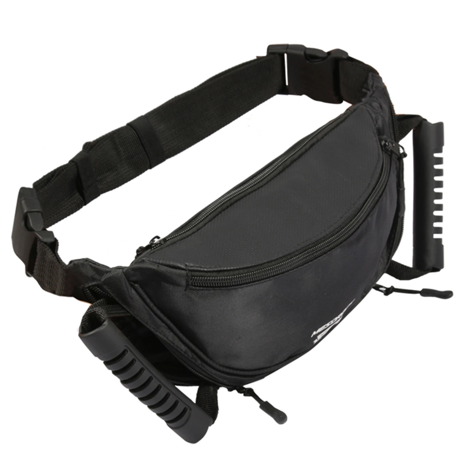 Motorcycle Waist Bags Chest Bag Safety Belt Rear Seat Passenger Grip Grab Handle Non-slip Strap With Handle Storage Bags