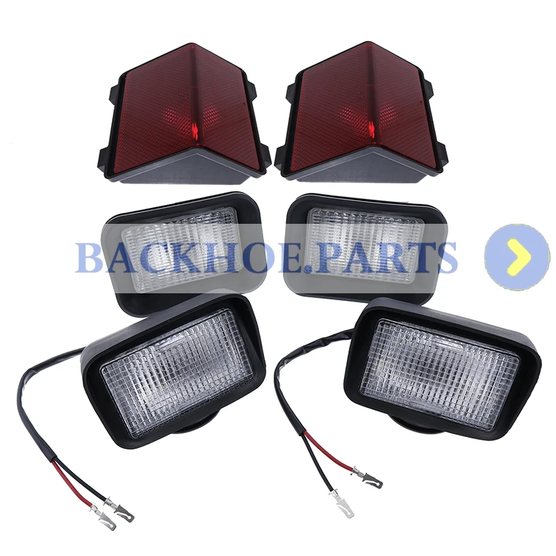 

Head Tail Front Rear Light Kit Lamp 6704362 6577801 6703796 For Bobcat 753 763 773 7753 863 864 873 943 943 963 Skid Steer