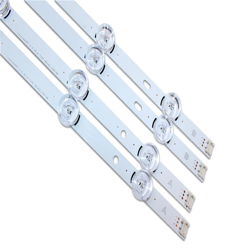 Nowy 10 sztuk/zestaw LED podświetlacz taśmy dla LG 50LB5610 50LB650V 50LB653V 6916L-1978A 1779A 1982A 1983A DRT 3.0 50 cal typu AB