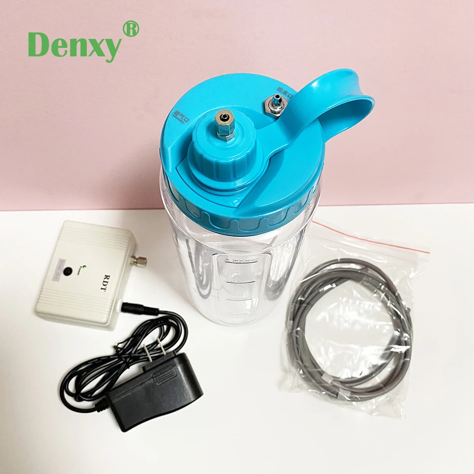 Denxy 1pc Dental bidon Auto dostawa do skaler ultradźwiękowy z butelką Dental Auto zaopatrzenie w wodę