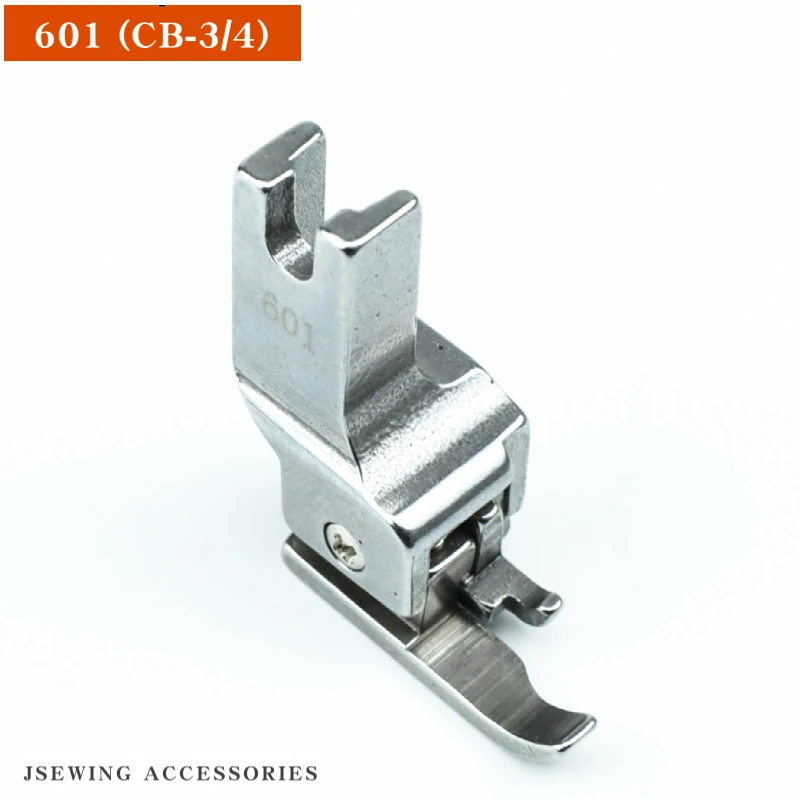 601 602 603 604 Compensating Binding Presser Foot Fit Industrial Lockstitch Sewing Machine Tape Feet Suit A10 Binder & Hemmer