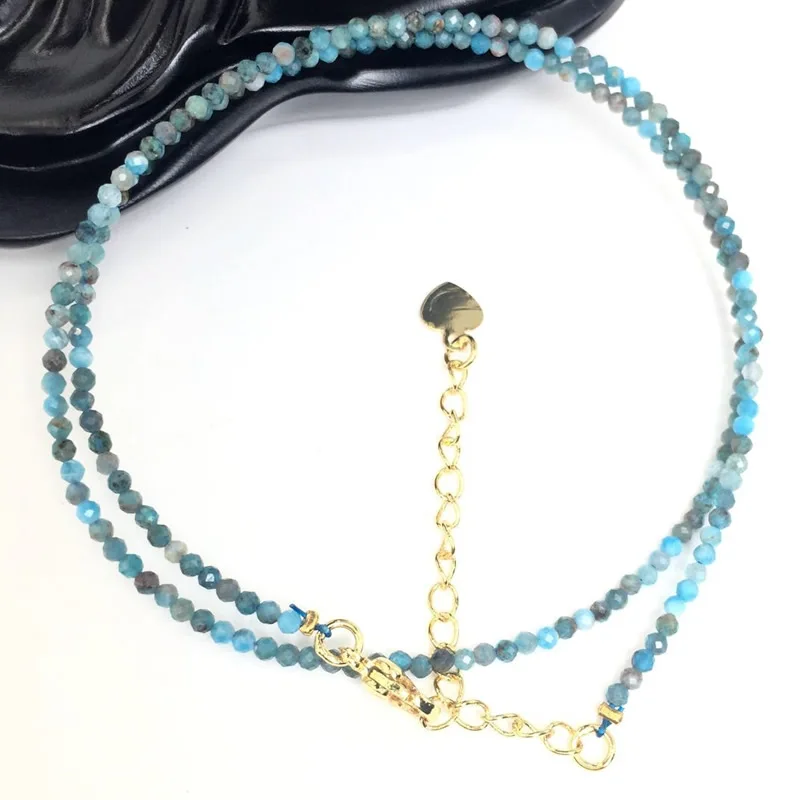 Schneidbare Glitzerperlen Edelsteine für Herren- und Damen-Halsketten, Armbänder, Kristallquarz, Achat, Choker-Schmuck, Partygeschenk, Mode, 2-3mm – Detail 29