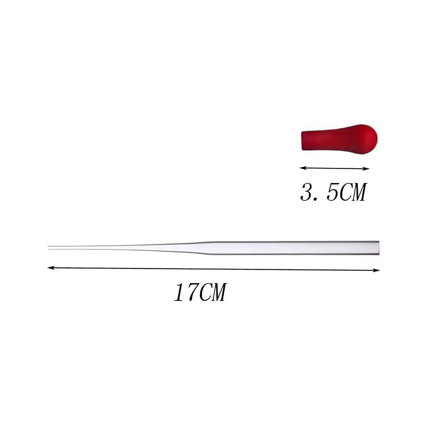 Glass Graduated Cylinder Set Thick Measuring Cylinders 5ml 10 ml 100ml with Glass Pipette Dropper Red Rubber Cap 3ml