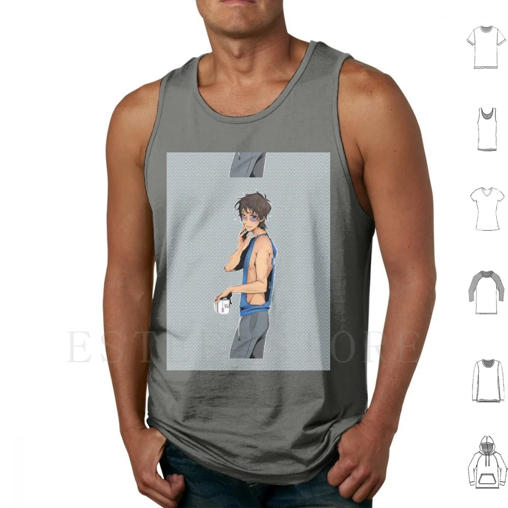 Morning Routine Tank Tops Vest Sleeveless Voltron Of The Universe Voltron Vld Lance Mcclain Lance Blue Lion Voltron Yaoi