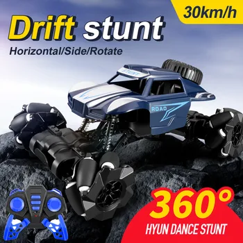 Off-road Terrain Off-road Remote Control Buggy 30km/h Lateral Drift 360-Degree Stunt Rotation Independent Shock Absorber RC Car Model