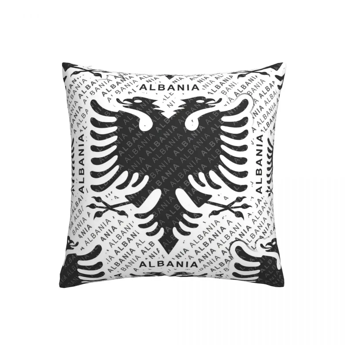 Albanian Flag pillowcase printed cushion cover sofa waist pillow pillow cover