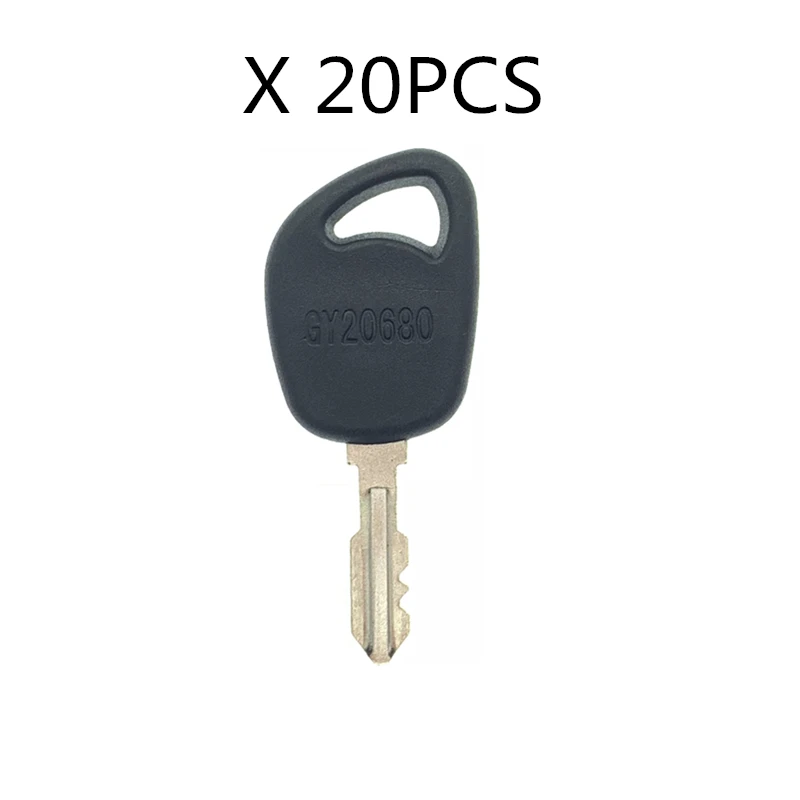 

20 Pcs Ignition Key GY20680 GX24332 for John Deere 100 G100 L100 MTD 725-1745 11219 Murray 327350 Free Shipping