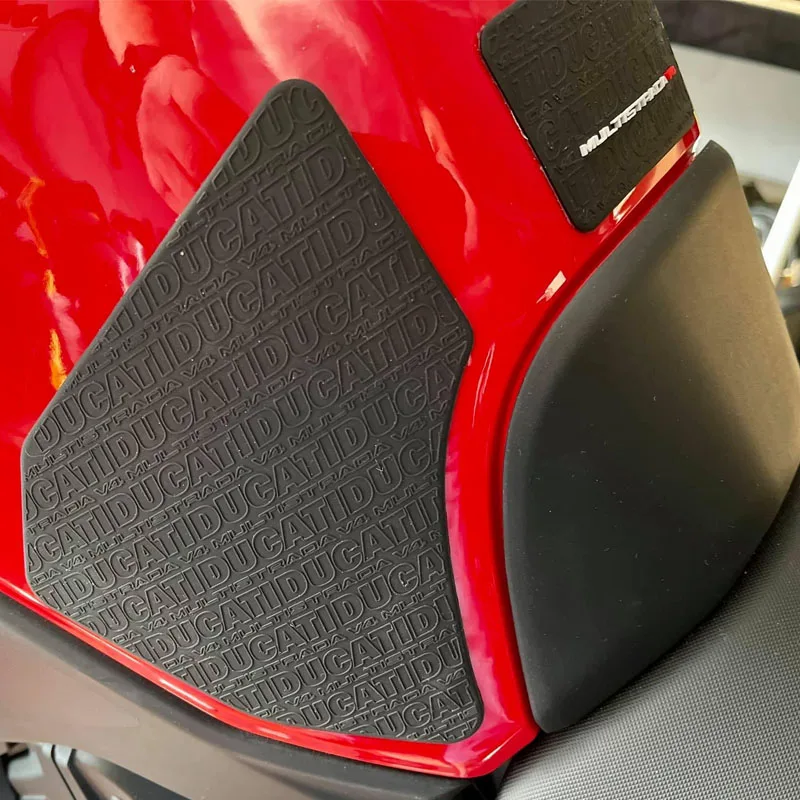 Motorcycle FOR DUCATI Multistrada V4 S 2021 Non-slip Side Fuel Tank Stickers Waterproof Pad Rubber Sticker