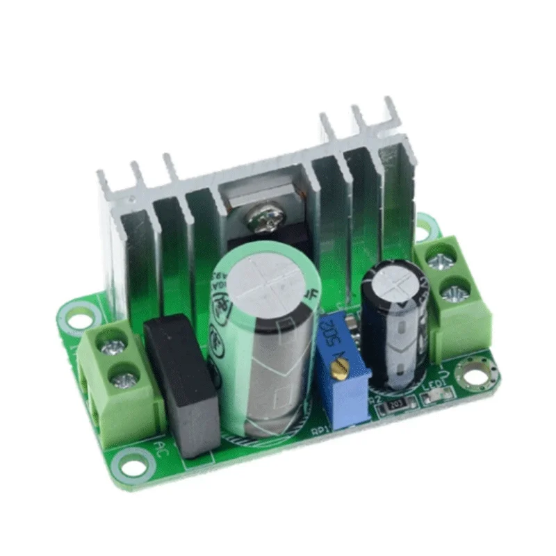 Imagem -06 - Conversor Buck Step Down Módulo Circuit Board Regulador Linear Fonte de Alimentação com Filtro Retificador Lm317t Dc-dc 30 Pcs Ajustável