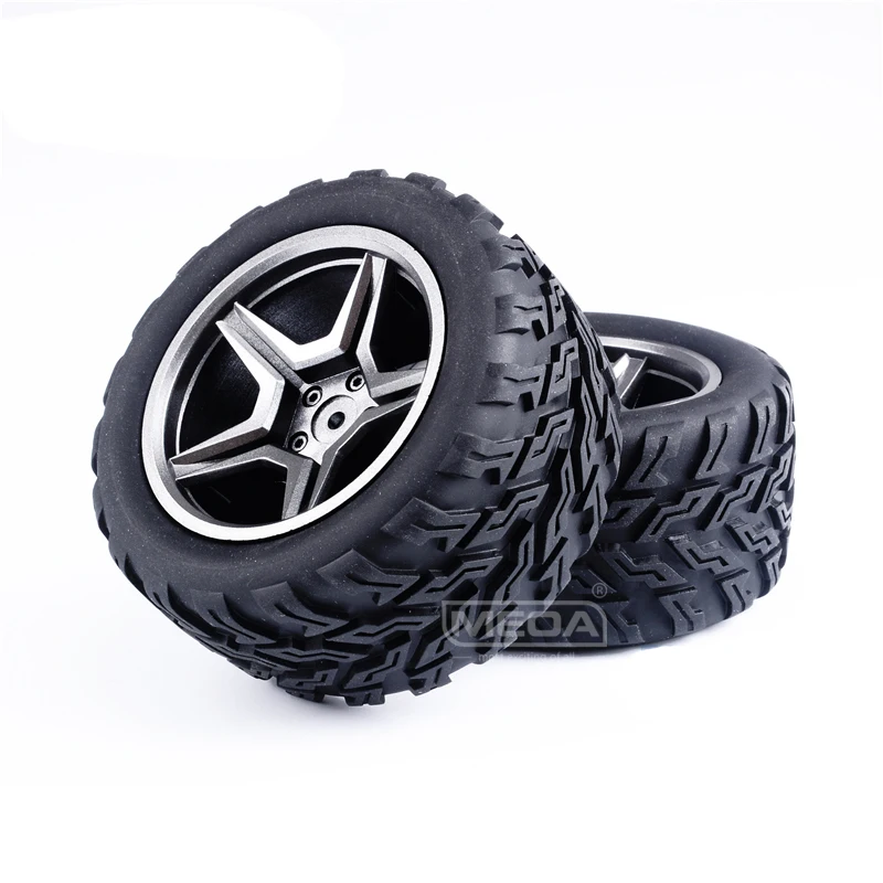 WLtoys 1/10 104019-2237 Wheel 104019 104016 104018 12428 12402-A 1/12 Rc Car Spare Parts 104009-1968 Left Right Tyres Tires