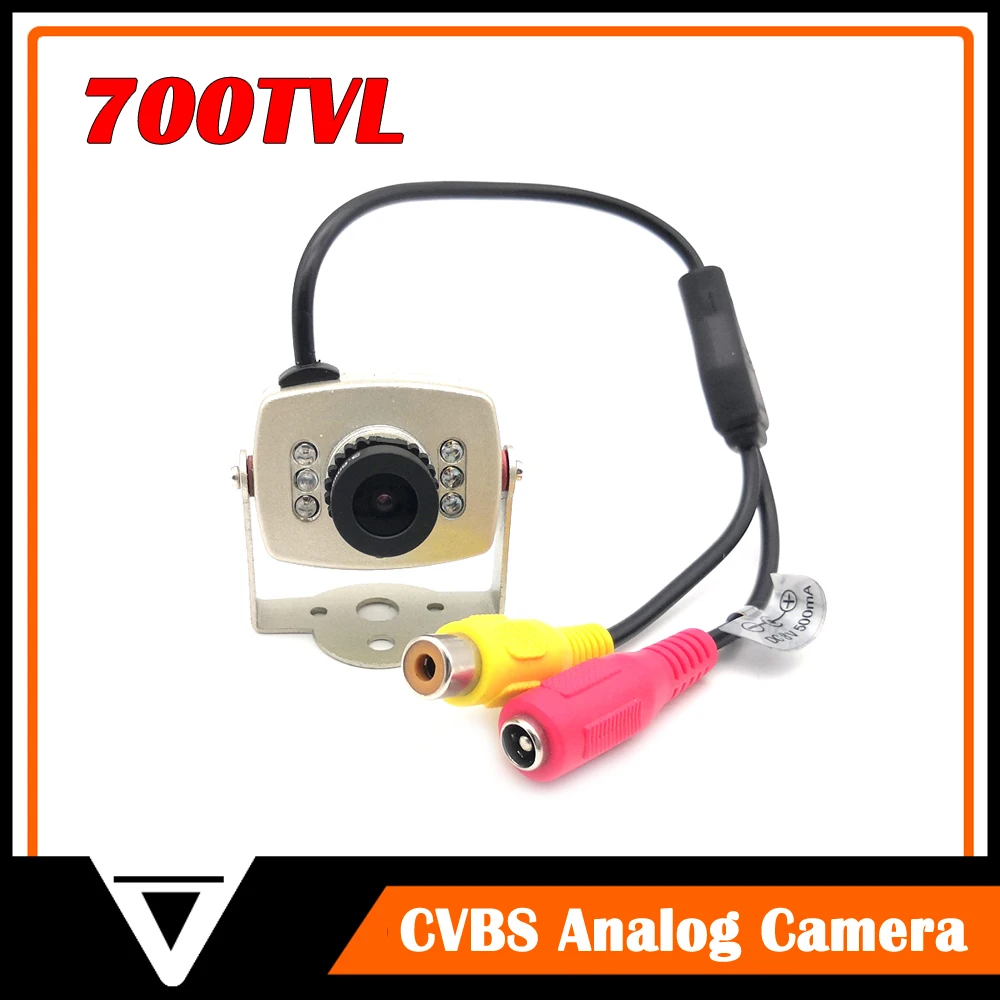 neocoolcam camera de seguranca analogica infravermelha visao noturna corpo de metal cctv interior cor 700tvl sensor cmos rca saida de video 850nm 01