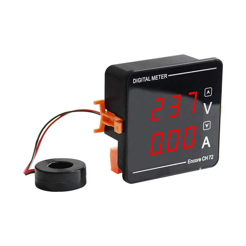 Imagem -03 - Tensão Display Digital e Atual Dual Display Meter Instrumento de Alta Precisão Ac50500v 1120a 72*72*32 mm