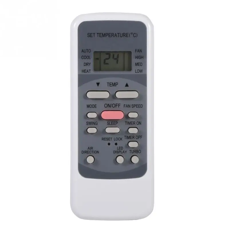 Air Conditioner Remote Control Replacement Universal Controller For Midea R51M/E Built-in Clock Timer Functions