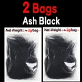 2 bolsas color negro ceniza