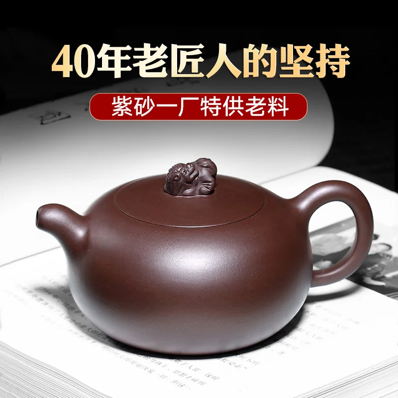 |TaoYuan 】 yixing recommended pure manual look authentic teapot with a suit of household famous xin-sheng li