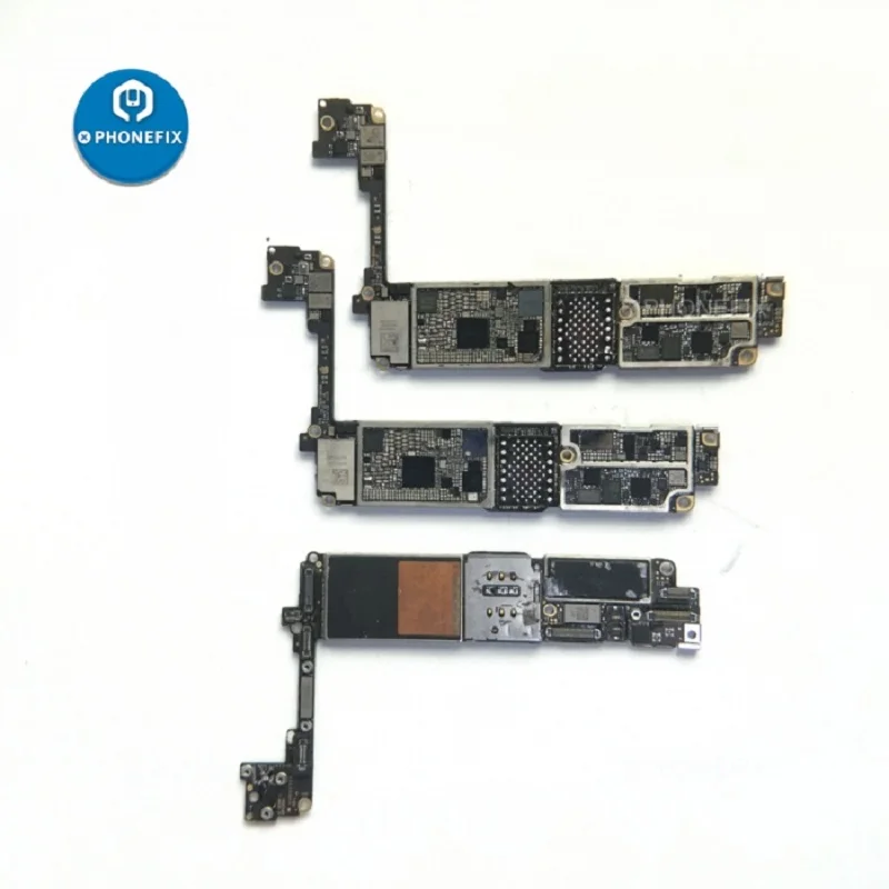 PHONEFIX placa lógica de chatarra dañada sin NAND para iPhone 6, 6P, 6S, 6SP, 7, 7P, placa base Intel Qualcomm, experiencia de entrenamiento de habilidades