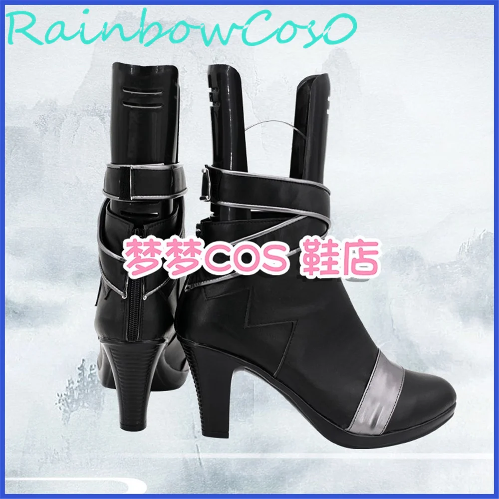 Chaussures de Cosplay Astesia pour arbalète, bottes de jeu Anime Halloween arc-en-ciel cos0 W1475