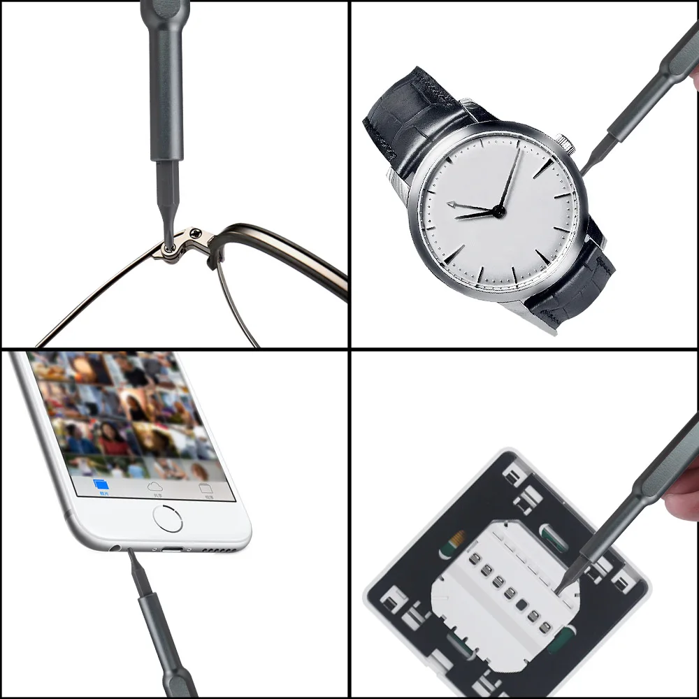 24 in 1 Magnetic Screwdriver Bit Set RepairTool Screw Driver Set Torx Screwdrive With Light Weight  Hand Tool Mobile Phone Tools