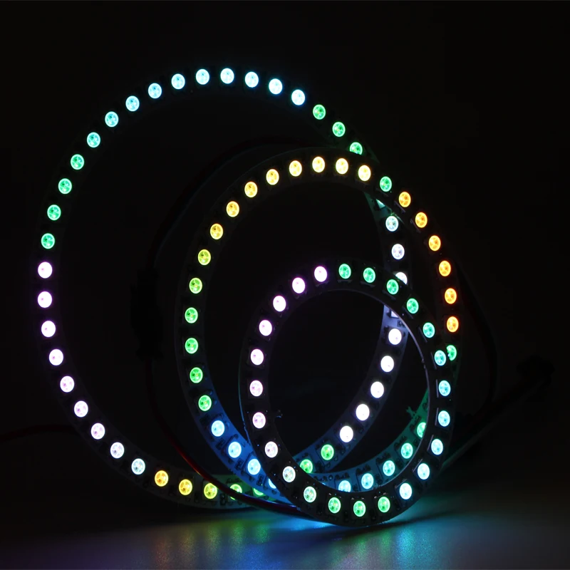 Imagem -03 - Individualmente Endereçável Pixel Ring Light Computador Chassis Lâmpada Automóvel e Motocicleta Decorativo 845leds Dc5v Ws2812b